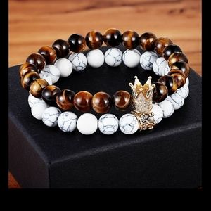 Matching King and Queen Bracelet Sets
